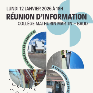 Réunion d'informationp pour site